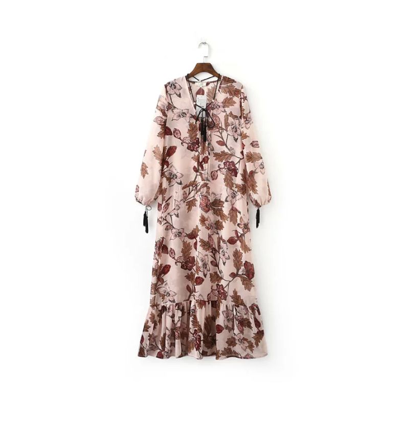 A16-2017-spring-HG-bohemian-dress-women-flower-printed-long-dress-females-straps-on-neck-ruffles-dre-32792448411