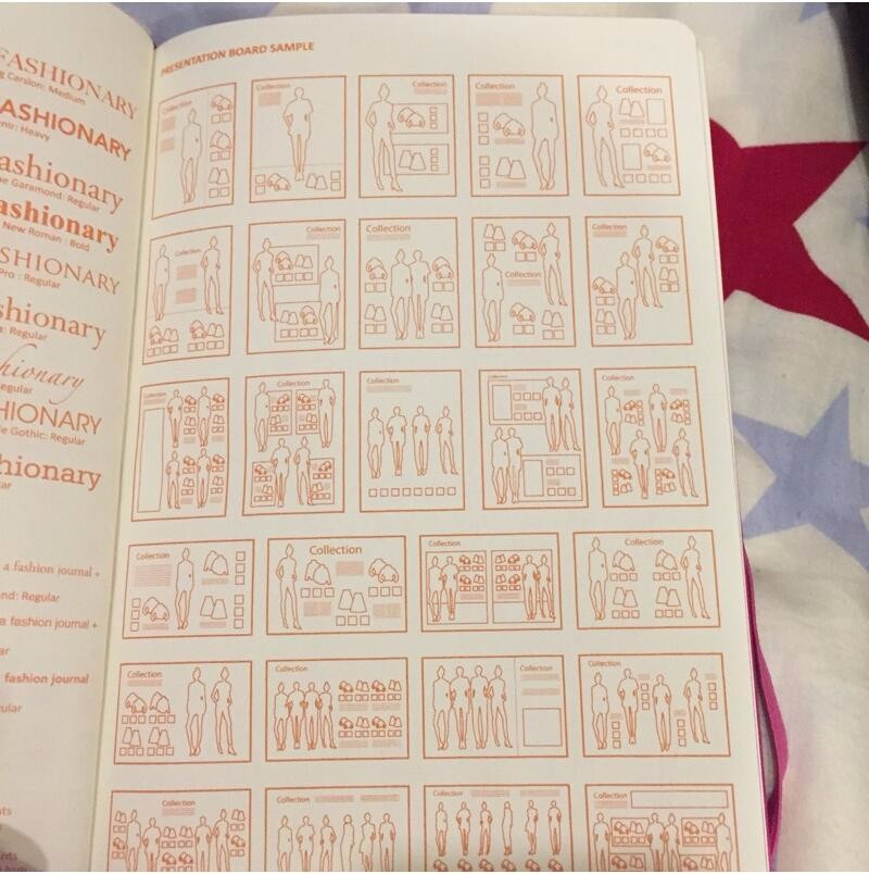 A5-Fashion-Designer-Notebook-Marker-Sketchbook-Dotted-line-Body-Workbooks--Designer-Notebook-82-Shee-32704745988