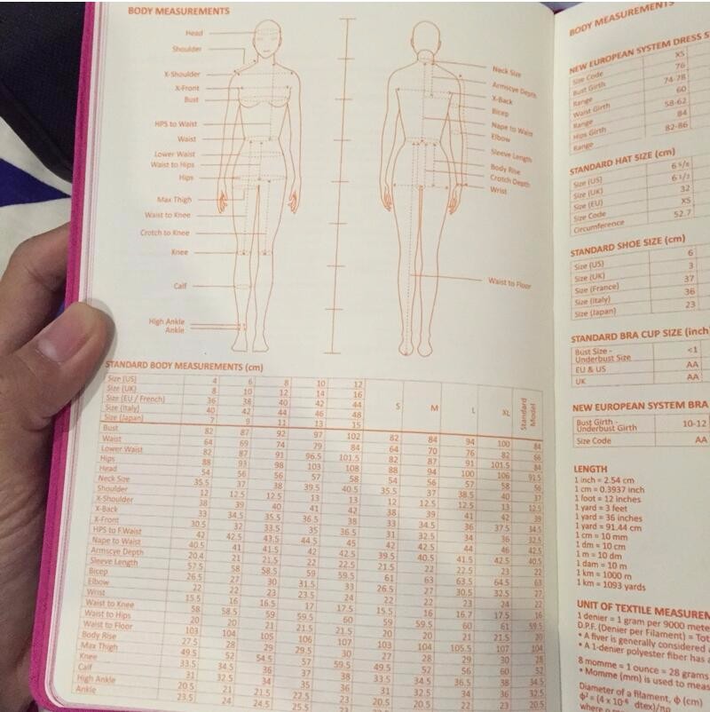 A5-Fashion-Designer-Notebook-Marker-Sketchbook-Dotted-line-Body-Workbooks--Designer-Notebook-82-Shee-32704745988