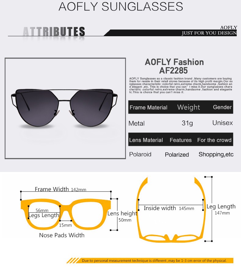 AOFLY-Fashion-Sunglasses-Women-Popular-Brand-Design-Polarized-Sunglasses-Summer-HD-Polaroid-Lens-Sun-32628104274