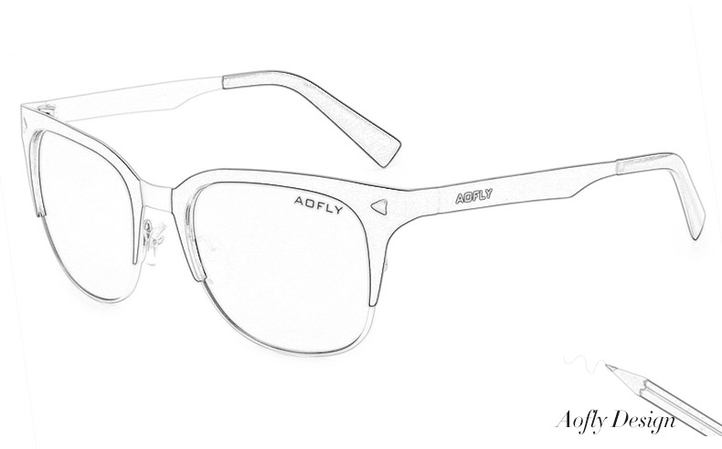 AOFLY-Summer-Style-Women-Sunglasses-Half-Frame-Sunglasses-Vintage-Brand-Design-Fashion-Lady-Shades-M-32679422170