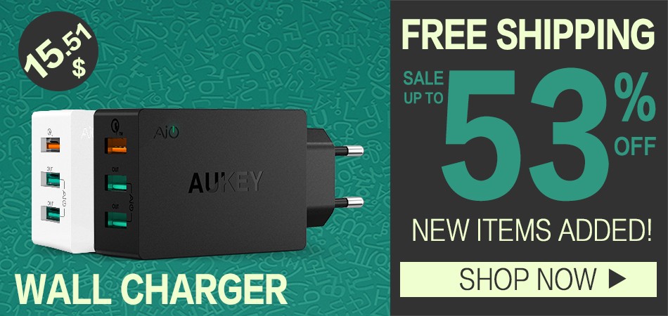 AUKEY-Universal-4-Ports-USB-Charger-Travel-Wall-Charger-Adapter-For-iPhone7-Samsung-S6-Smart-Phones--32395093971