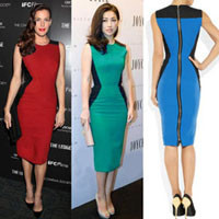 Aamikast-Women-Dresses-Hot-Sale-New-Fashion-V-neck-Summer-Tunic-Bodycon-Celebrity-Pencil-Party-Dress-1919527075