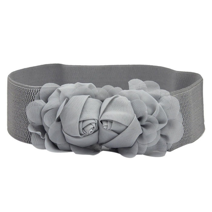 Amazing-Fashion-Double-Rose-Flower-Buckle-Elastic-Waist-Belt-Lady-Waistband-32262984748