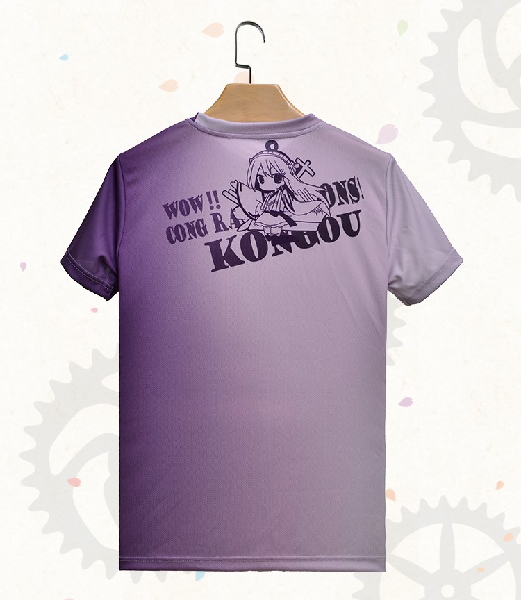 Anime-Kantai-Collection-Kongo-T-shirt-Kancolle-Polyester-T-Shirt-Summer-Active-Otaku-Men-Women-Tops-32738701107