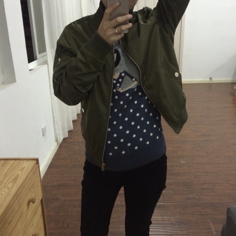 Army-Green-Zipper-Bomber-Jacket-Women-2016-Military-Flight-Ladies-Biker-Womens-Girls-Black-Bomber-Ja-32557457404