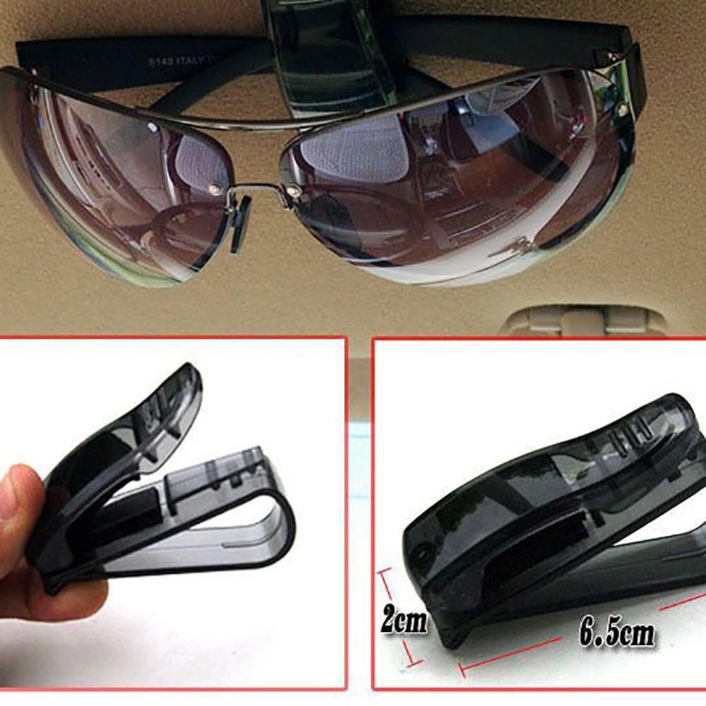 Auto-Fastener-Cip-Auto-Accessories-ABS-Car-Vehicle-Sun-Visor-Sunglasses-Eyeglasses-Glasses-Ticket-Ho-32672184528