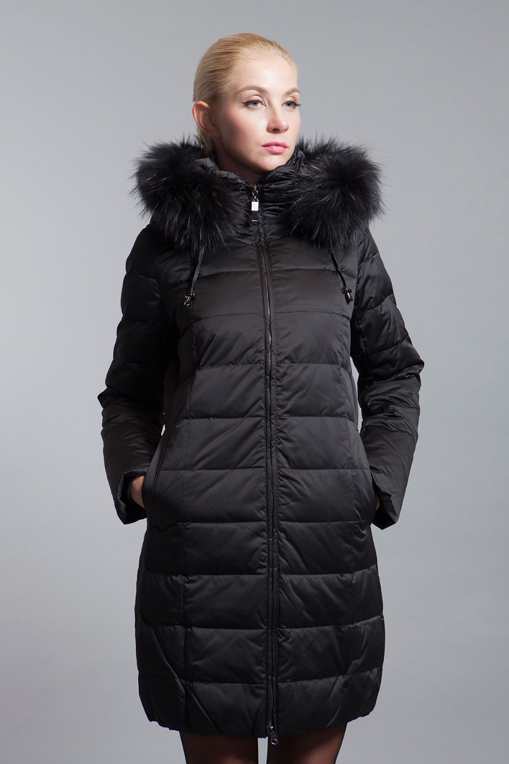 BASIC-EDITIONS-new-winter-down-jacket--with-fur-hood-White-Duck-Down--Winter-Coat-Women-jacket---13W-32240361785