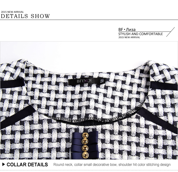 BFDADI-Plus-size-XL-6XL-Fashion-Weave-Pattern-O-neck-Straight-Dress-Autumn-Winter-Simple-Style-Desig-32516486152