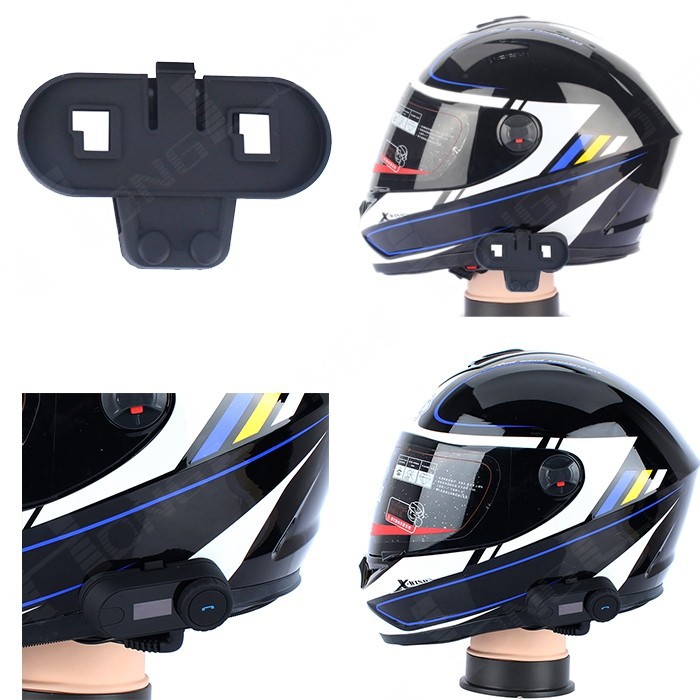 BT-Bluetooth-Intercom-Interphone-Headset-with-FM-for-Intergral--Full-face--Half-face---Flip-up-Motoc-32526440530