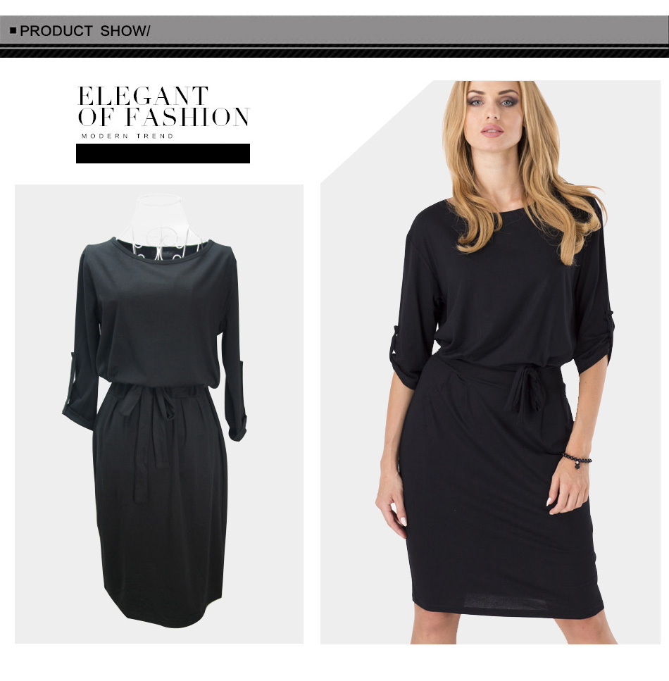Bandage-Women-Dress-Brand-New-Plus-Size-Party-Club-Dresses-Round-Neck--Knee-Length-Office-Vintage-Dr-32418682554