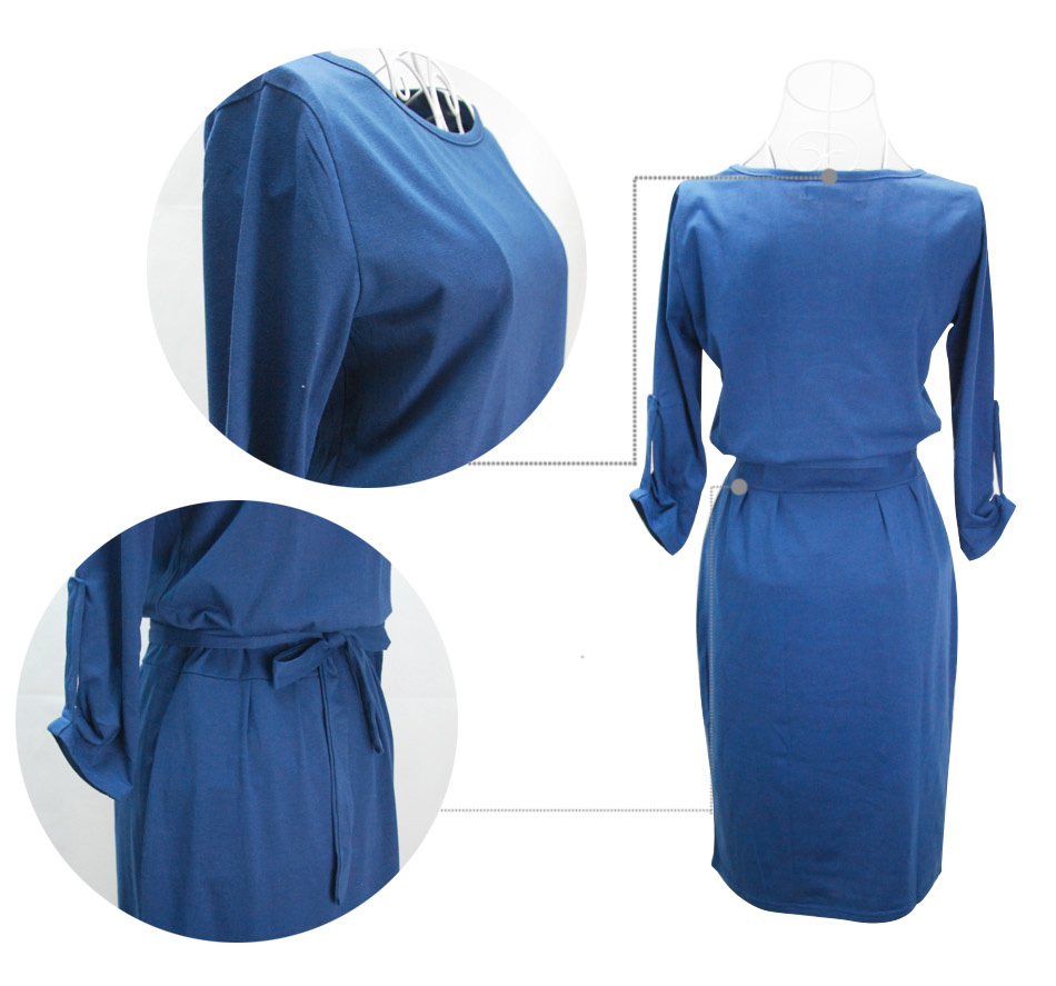 Bandage-Women-Dress-Brand-New-Plus-Size-Party-Club-Dresses-Round-Neck--Knee-Length-Office-Vintage-Dr-32418682554