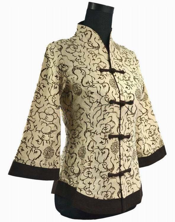 Beige-Fashion-Chinese-Women39s-Cotton-Linen-Jacket-Button-Coat-Traditional-Vintage-Flower-Clothing-O-32264135046