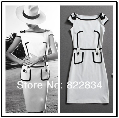 Black-White-Dress-Women-Bodycon-Dresses-Robe-Femme-Plus-Size-Dress-Pencil-Summer-Vintage-3XL-Knitted-1167484696