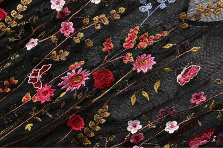 Bohemian-Black-color-Colored-Flower-Embroidery-Mesh-Dress-2017-New-Woman-Fringed-V-neck-Side-Slit-Lo-32779154307