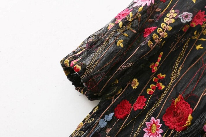 Bohemian-Black-color-Colored-Flower-Embroidery-Mesh-Dress-2017-New-Woman-Fringed-V-neck-Side-Slit-Lo-32779154307