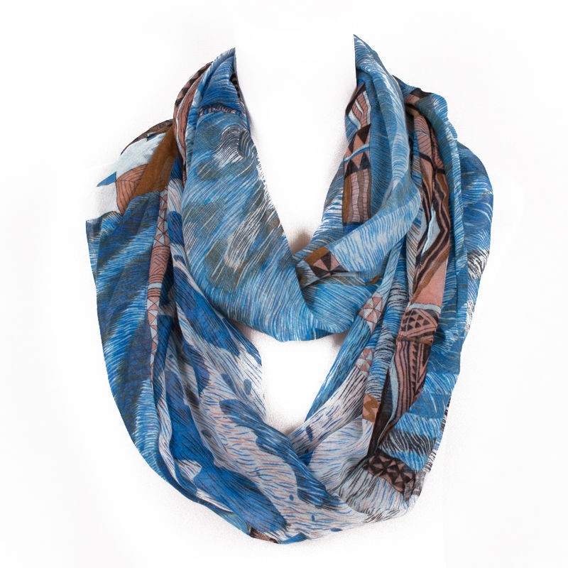 Brand-New-Fashion-Women-Ring-Loop-Scarves-Leopard-Print-Cowl-Neck-Scarf--All-match-Lady-Soft-Infinit-32507666952