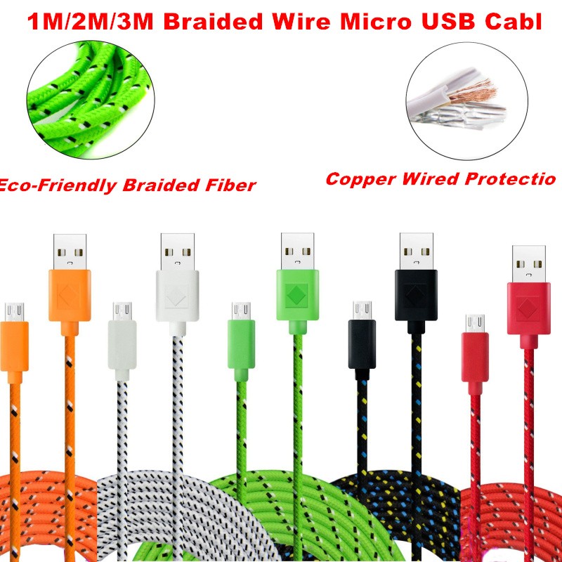 BrankBass-1M2M3M-Braided-Wire-Micro-USB-Cable-3ft-Sync-Nylon-Woven-Charger-Cords-For-Samsung-Galaxy--1688873433