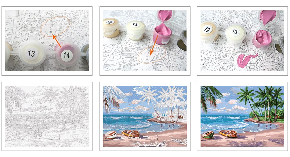 CHENISTORY-Seascape-Sailing-Boat-Europe-Art-Canvas-Painting-DIY-Painting-By-Numbers-Oil-Painting-On--32714624050