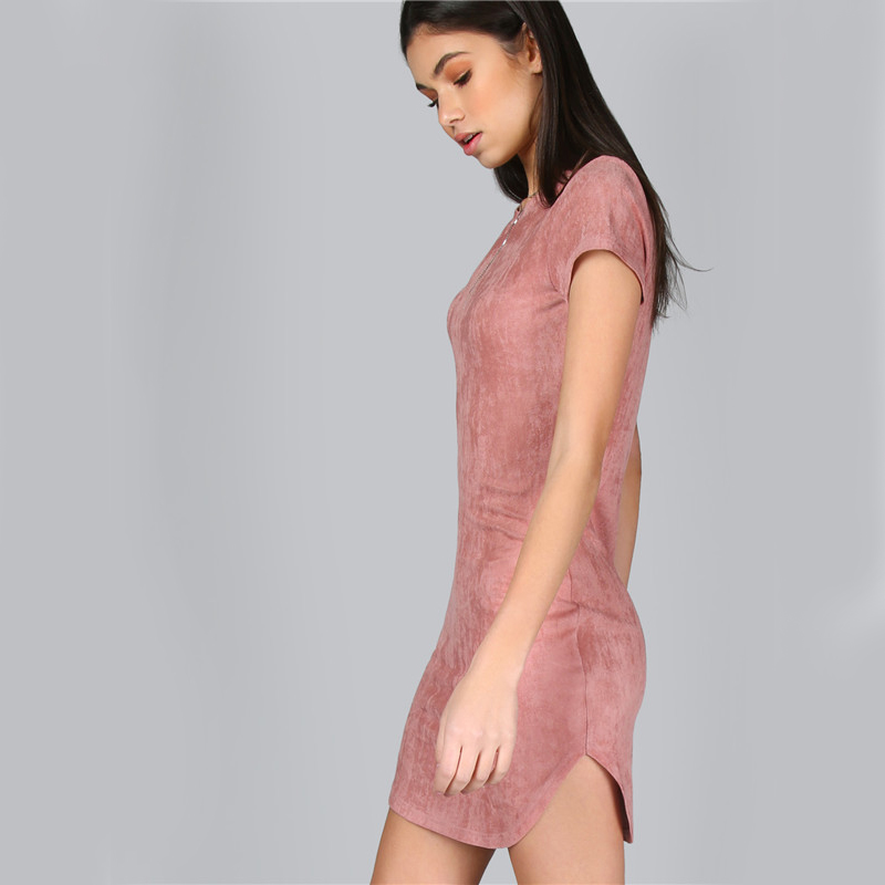 COLROVIE-Brief-Summer-Dress-Women-Pink-Short-Sleeve-Curved-Hem-Sexy-Bodycon-Mini-Dresses-2017-New-Sl-32796169907