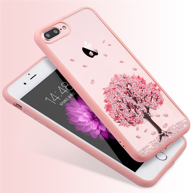 Cartoon-Cat-Cherry-Tree-Pattern-Phone-Case-For-iPhone-7-7-Plus-6-6s-Plus-5-5s-SE-5C-4-4S-Hard-Transp-32480631733
