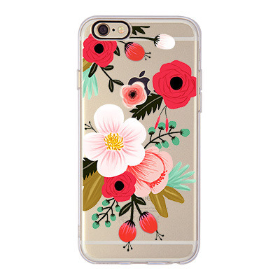 Cherry-pineapple-Banana-leaf-Flower-Cactus-rose-peony-Case-Cover-For-Apple-iphone-6-6s-47--6-plus-55-32699251933