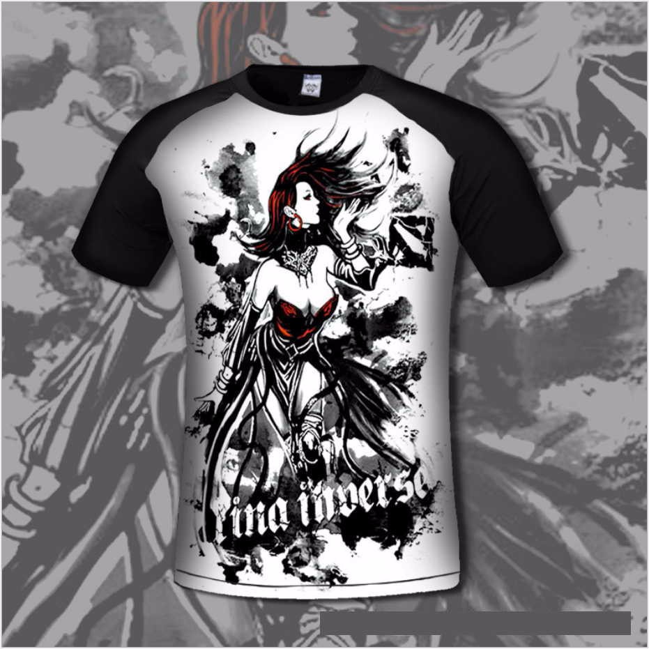 Chinoiserie-Dota-2-Men39s-T-shirt-Comfortable-lycra-Cotton-Anime-T-shirts-Casual-gamer-Clothing-flex-32759473444