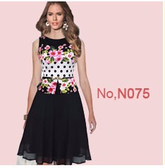 Chu-Ni-Womens-Stylish-Elegant-Applique-embroidery-Crochet-V-neck-Work-Office-Bodycon-Female-34-Sleev-32714517038