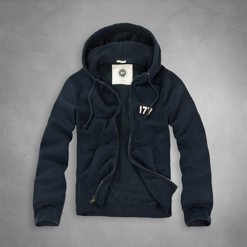 Clear-Out-Heavyweight-Men39s-Fleece-Full-Zipper-Hoodies-Jacket-Cotton-Cozy-Hooded-Pullover-Hoodies-M-32789297001
