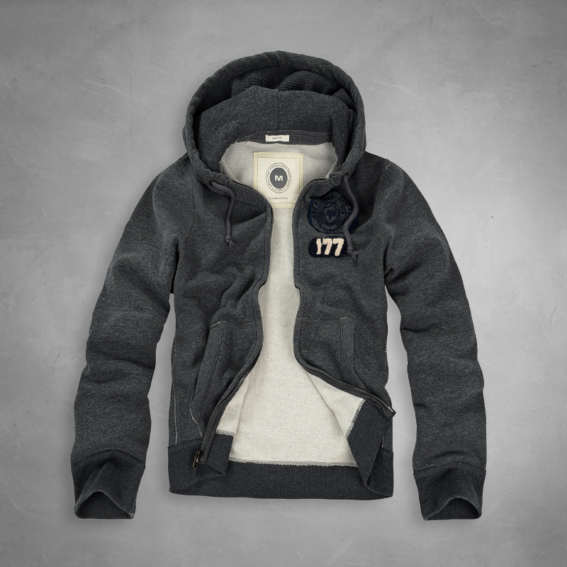 Clear-Out-Heavyweight-Men39s-Fleece-Full-Zipper-Hoodies-Jacket-Cotton-Cozy-Hooded-Pullover-Hoodies-M-32789297001