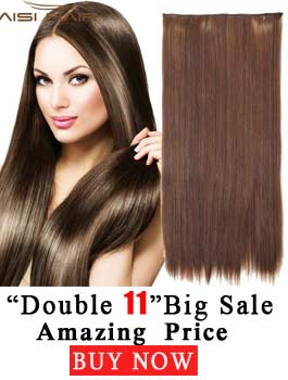 Clip-In-Hair-Extensions-Hairpiece-23inch-58cm-120g-Curly-Wavy-Hair-Extension-Synthetic-Heat-Resistan-32257125448