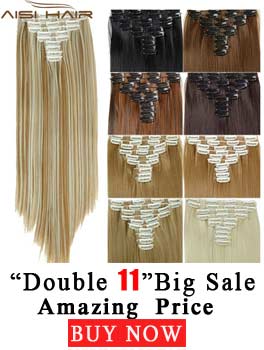 Clip-In-Hair-Extensions-Hairpiece-23inch-58cm-120g-Curly-Wavy-Hair-Extension-Synthetic-Heat-Resistan-32257125448
