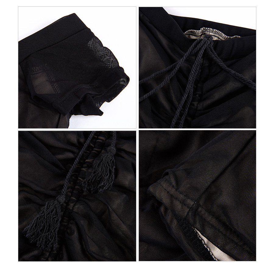 Colysmo-Off-Shoulder-Lift-Up-Drawstring-Ruched-Sheer-Mesh-Dress-Mini-Strapless-Club-Party-Bodycon-Wo-32800298344