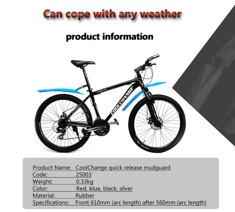 CoolChange-Bike-Fender-Bicycle-Fenders-Cycling-Mountain-Mud-Guards-Mudguard-Set-4Colors-32635443154