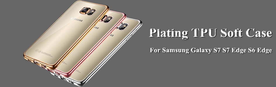 Coque-For-samsung-galaxy-S6-Edge-S6-S7-S7-Edge-Case-Clear-Transparent-Gold-Plating-Soft-TPU-Back-Cov-32601842489