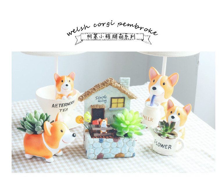 Creative-Resin-Flowerpot-Kawaii-Corgi-Garden-Pots-Planters-Jardin-Bonsai-Desk-Succulent-Flower-Pot-C-32658601762