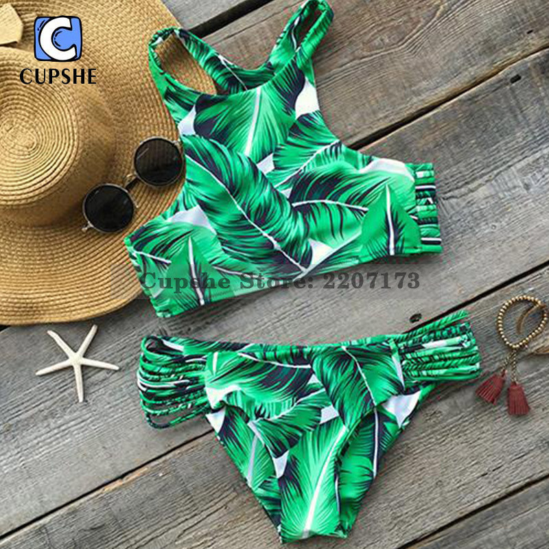 Cupshe-2016-New-Arrival-Hot-Women-Tropical-Trip-Leaves-Printing-Bikini-Set-32658838758
