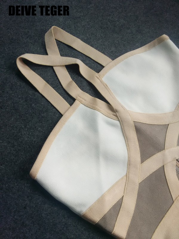 DEIVE-TEGER-Backless-Slim-Sexy-Sleeveless-Spaghetti-Strap-Patchwork-Bandage-Hollow-Out-V-Neck-Club-D-32459705692
