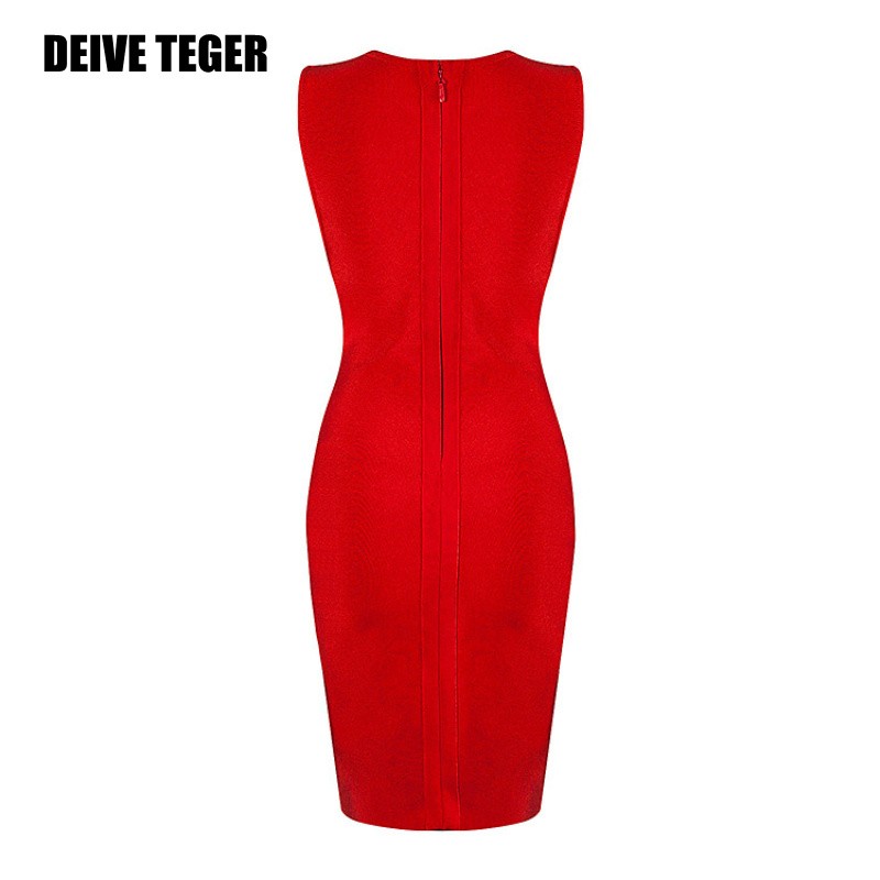 DEIVE-TEGER-club-dresses-sexy-woman-cut-out--New-Arrival-v-neck-noble-Bandage-Vestidos-Women-Knee-Le-32725731303