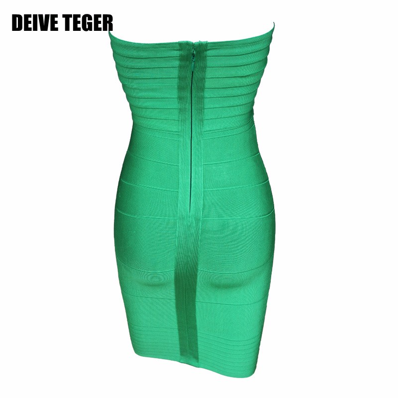 DEIVE-TEGER-strapless-tight-sexy-Off-The-Shoulder-Women39s-Bandage-Strapless-Sleeveless-Party-Dress--632282811