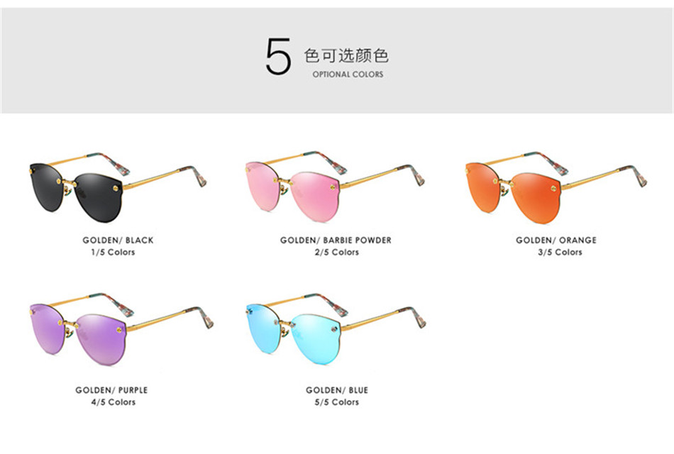 DOW-AMOUR-2017-Polarized-Fashion-Cat--Eye-Sunglasses-Men-Women-Eyewear-medusa-UV400-Alloy-Lady-oculo-32799824385