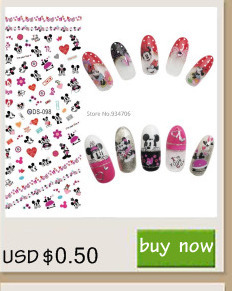 DS184-DIY-Nail-Design-Water-Transfer-Nails-Art-Sticker-Cute-Cartoon-Picture-Nail-Wraps-Sticker-Water-32466499374