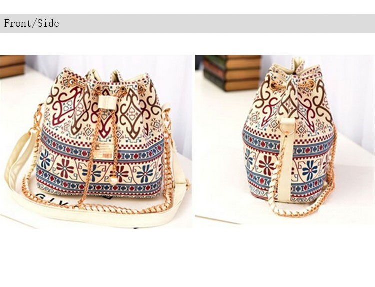 DUSUN-Promotion-Hot-Women-Chains-Fashion-Bucket-Bag-Canvas-Patchwork-Houndstooth-Brand-Messenger-Bag-32279470282