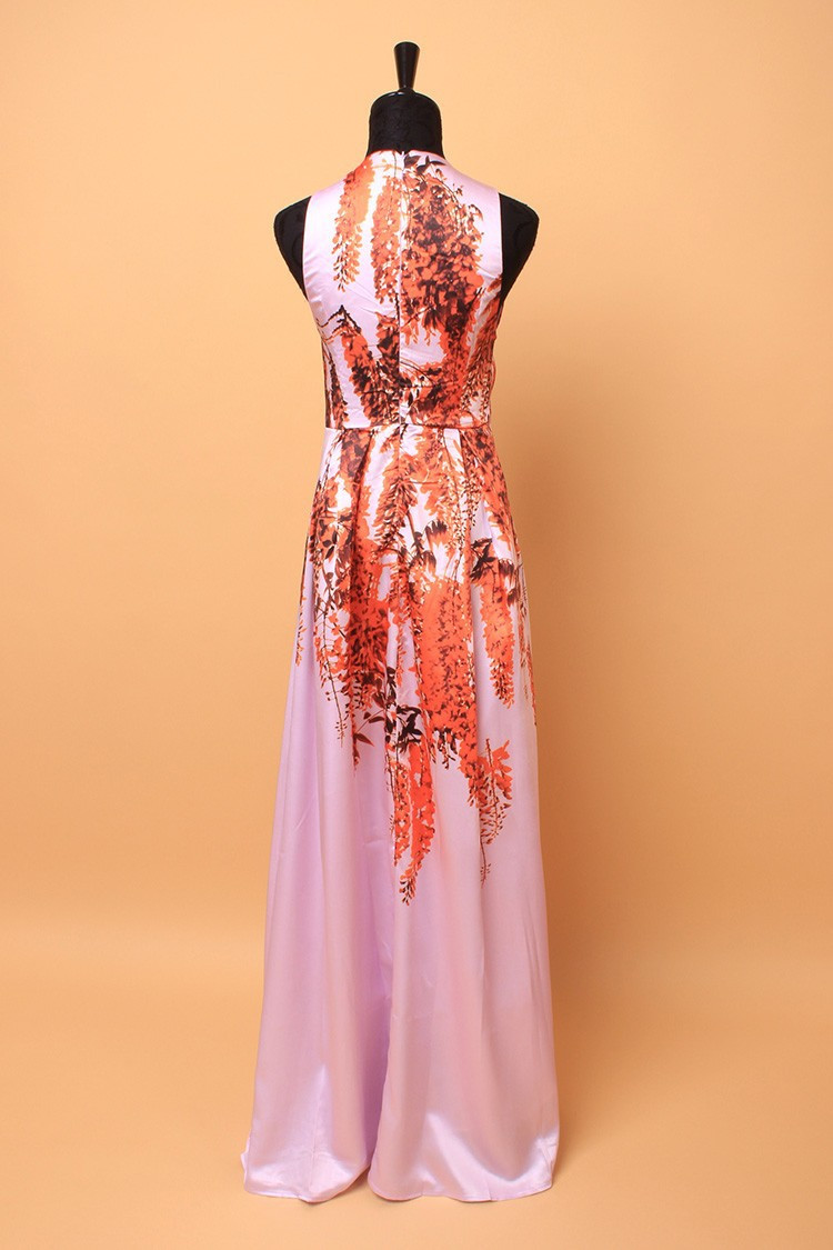 Elegant-Dress-2016-Summer-Women39s-High-Quality-New-Fashion-Daily-Tree-Branches-Print-Floor-Length-P-32525975055