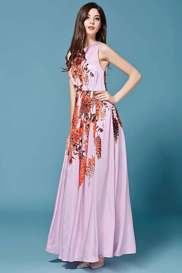 Elegant-Dress-2016-Summer-Women39s-High-Quality-New-Fashion-Daily-Tree-Branches-Print-Floor-Length-P-32525975055