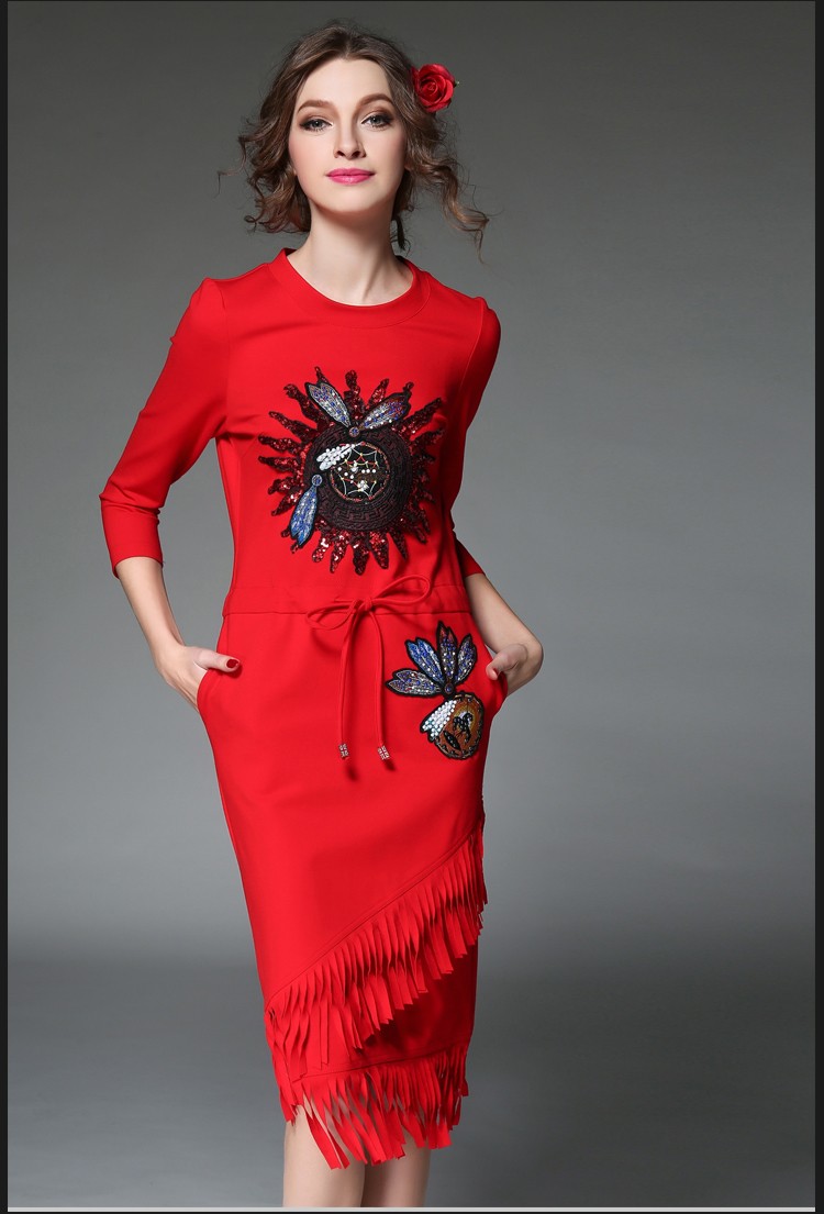 Embroidery-Long-Winter-Dress-Embellished-Fringe-Drawstring-Waist-Long-Sleeve-Sweatshirt-Dresses-Blac-32628270811