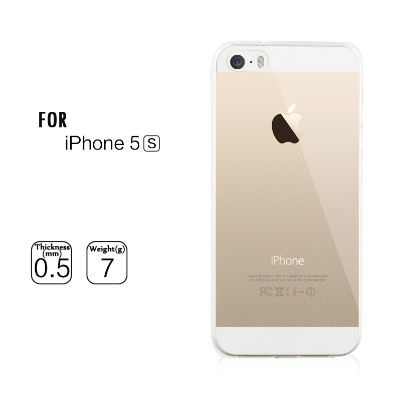 Esamday-Ultra-Thin-Soft-TPU-Gel-Original-Transparent-Case-For-Apple-iPhone-5-5S-SE-Crystal-Clear-Sil-32549500340
