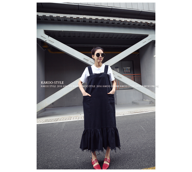 Europe-Women-Lotus-Leaf-Stitching-Strap-Dress-Korean-Tassel-Fishtail-Dress-Boy-Harness-Dress-Autumn--32747643529