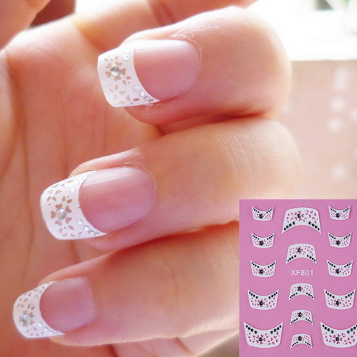 Europe-beauty-white-flower-rose-lace-carved-3D-nail-art-stickers-3D-nail-stickers-tools-32299850437