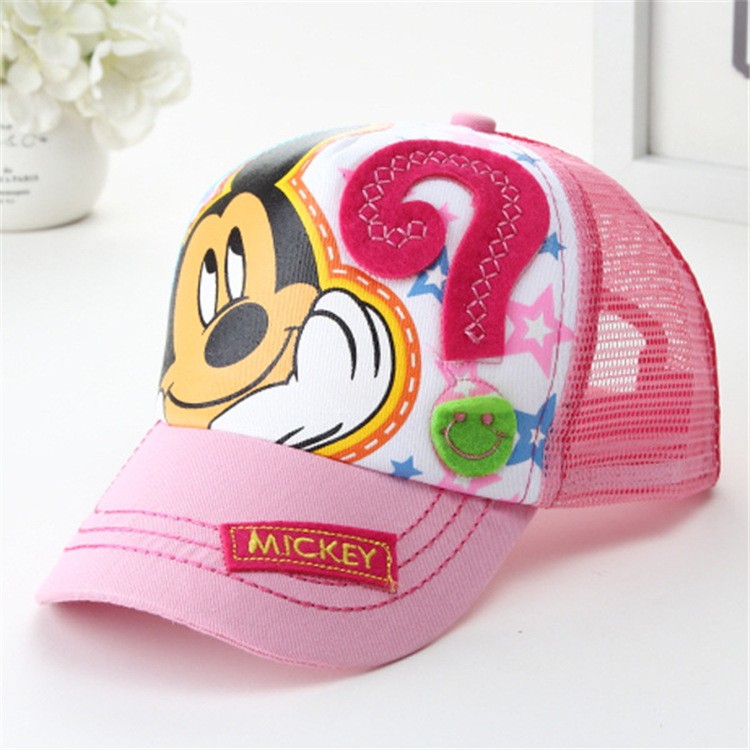 Fit-2-8-Years-Baseball-Caps-For-Kids-Mouse-Mesh-Cartoon-Hip-Hop-Boys-Girls-Caps-Summer-Sun-Hat-Child-32658444970